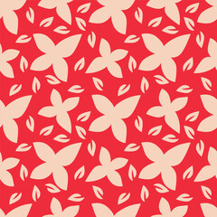 seamless pattern with flowers
