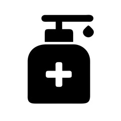 Hand sanitizer icon vector illustration