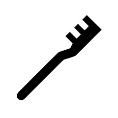 Toothbrush icon vector illustration