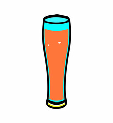 Beer cold liquid vector bar glass free alcohol