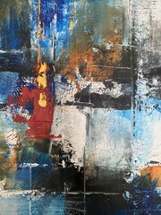 Embossed floor covering, different colors, textures. Background