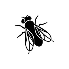 Home fly icon vector 