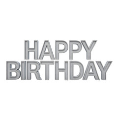 happy birthday transparent background png