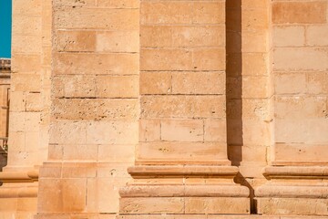 Graphic details of a church