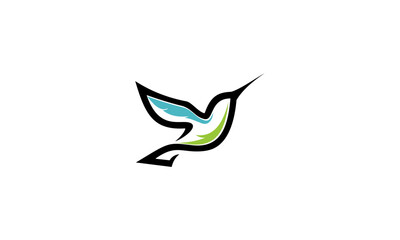 Hummingbird Lineart.eps