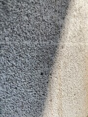 Porous concrete texture with gradient color transition