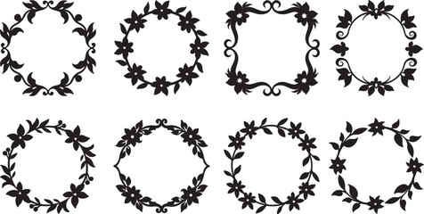 Obraz premium set of decorative elements for design