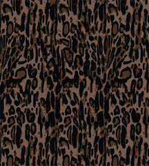 leopard skin colour textured pattern. An animal print leather texture.Seamless leopard texture, leopard fur, animal pattern.Beautiful seamless leopard texture background.