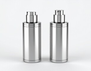 Naklejka premium bottle of water on white