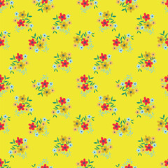 seamless floral pattern	
