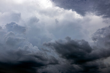 Obraz premium storm clouds over the horizon