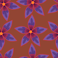Fototapeta premium Digital And Textile Design Pattern