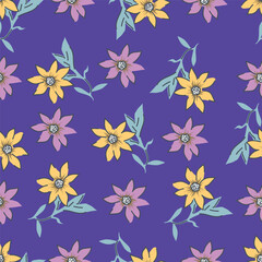seamless floral pattern	
