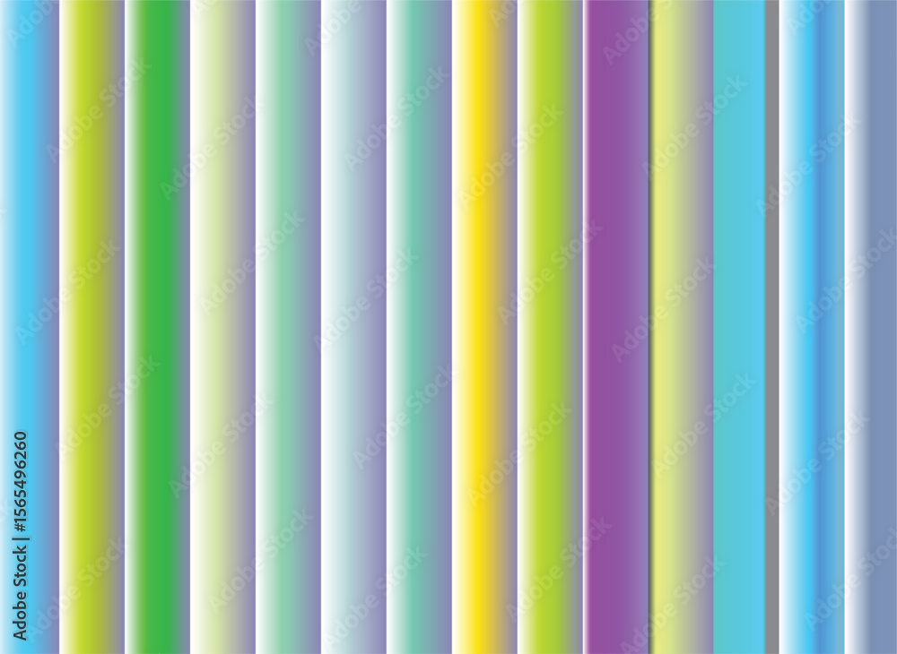 Fototapete Gradient colors Lines with smooth shapes pattern  Abstract Vector Design Elements for Backgrounds, Patterns, Posters and Banners. Ribbons. Spiral Geometric Graphics
