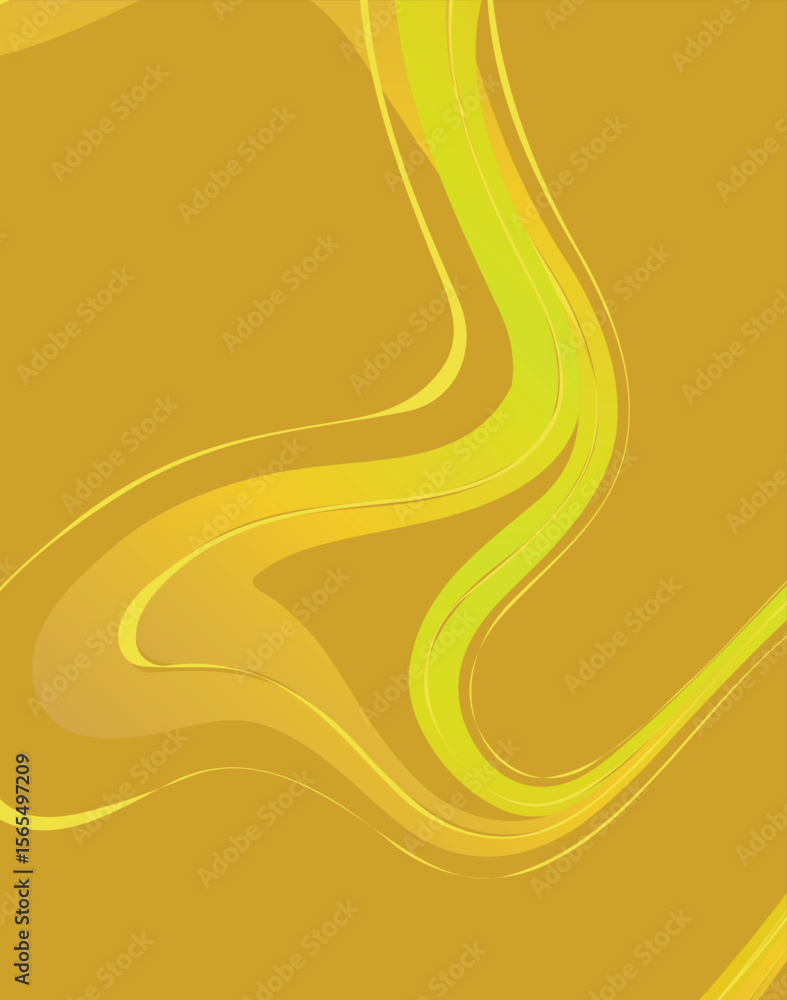Fototapete Gradient colors Lines with smooth shapes pattern  Abstract Vector Design Elements for Backgrounds, Patterns, Posters and Banners. Ribbons. Spiral Geometric Graphics