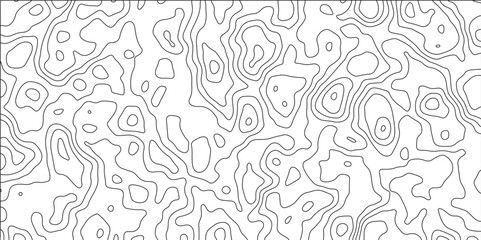 Abstract design with seamless pattern with lines topographic map. Sea map area space geometric strip grid line topo map. Abstract topographic contours map background. geographical map shades