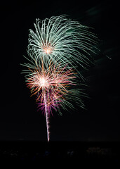 Fantastic Fireworks lighting up the sky
