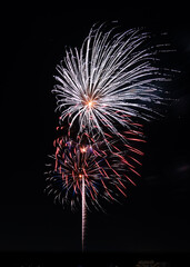 Fantastic Fireworks lighting up the sky
