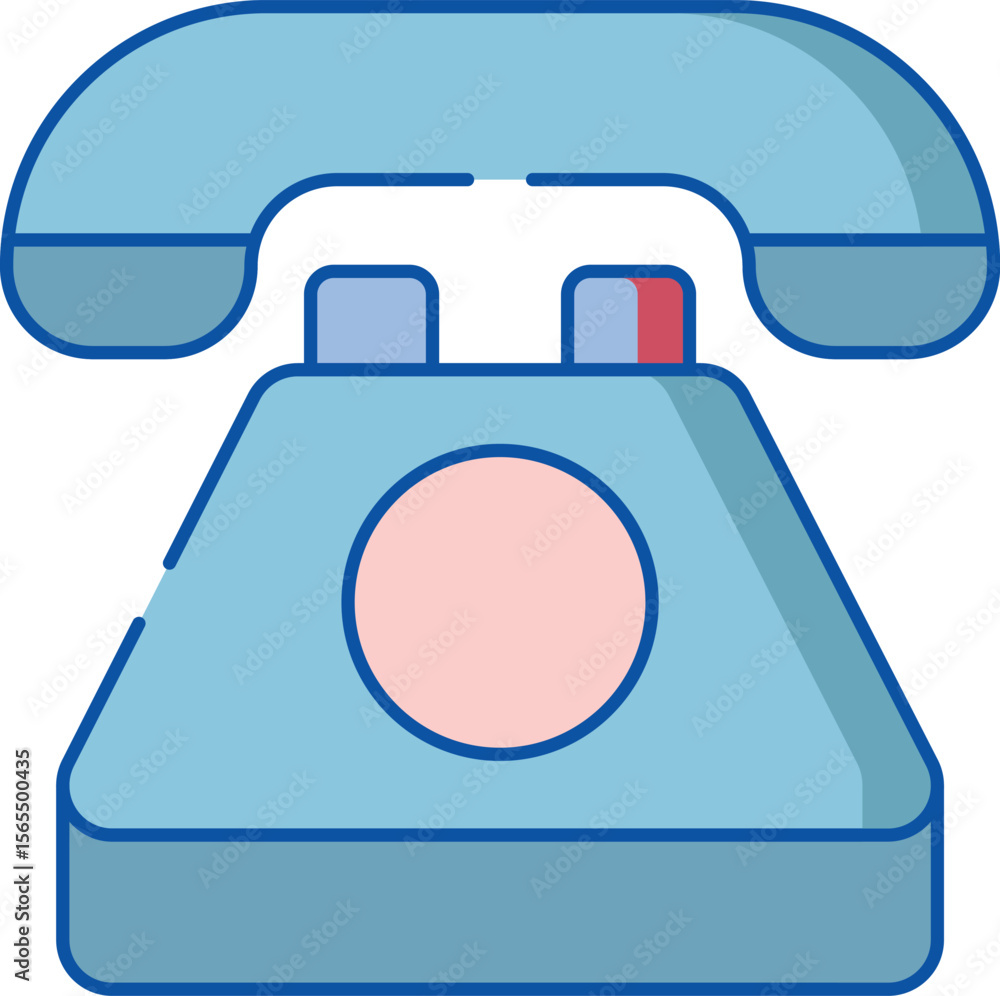 Poster simple and clean graphic design element representing a communication symbol ideal for digital interf
