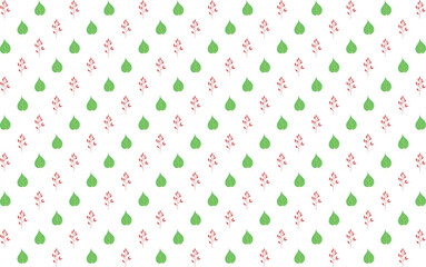 Stylish vector pattern with tropical floral elements blooms leaves. Great for modern fabric, surface design, and wrapping paper.

