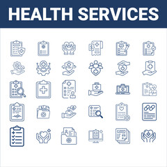 Health And Medical Line Drawing Icon 