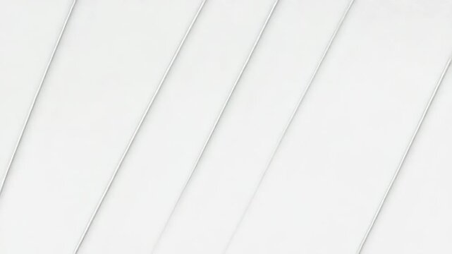 Elegant Minimalist White Wall with Diagonal Lines Creates a Clean Modern Aesthetic