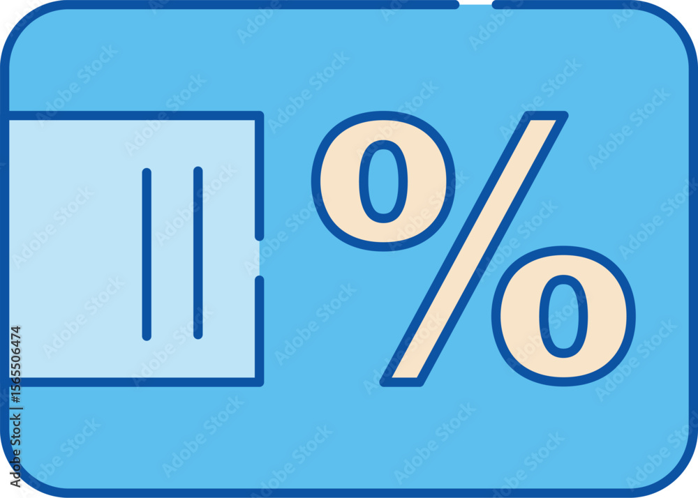Aufkleber modern discount code icon design featuring a stylized tag or label with a unique alphanumeric identi