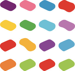 Natural Organic Soap Bar & Bubbles Vector Illustration. Eco-Friendly Handmade Skincare Product with Foam for Hygiene & Beauty Designs.