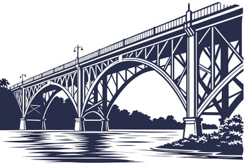 bridge over the river