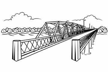 bridge over the river