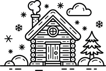 Merry Christmas Corner Decor with Holly and Ornaments