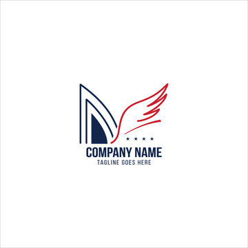 letter NF logo design template. Usable for Business and Branding Logos