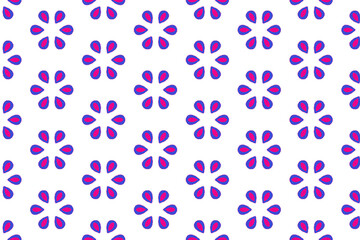 seamless pattern with flowers