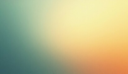 Obraz premium Dark blurred color gradient grainy background teal orange noise texture header poster banner landing page backdrop design