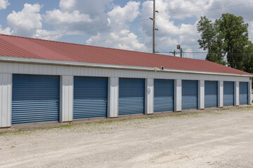 Self storage and mini storage garage units. Personal warehouse lockers provide safe and secure storage options.