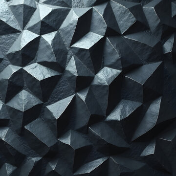 Faceted Stone-Like Wall Texture