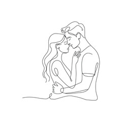 Care Moment captured between two best lovers