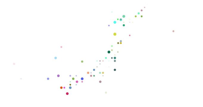 Minimal Dot Silhouette of Japan Country