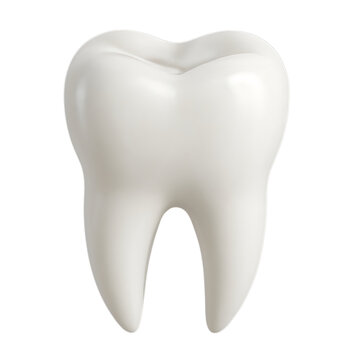 tooth isolated on white background