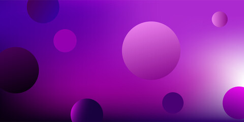 Dark Purple vector template with circles. Modern abstract illustration with colorful water drops. New design for ad, poster, banner of your website.