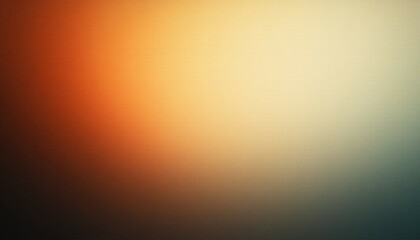 Fototapeta premium Teal orange black red grainy background, abstract color gradient shape, noise texture poster banner header wallpaper cover design