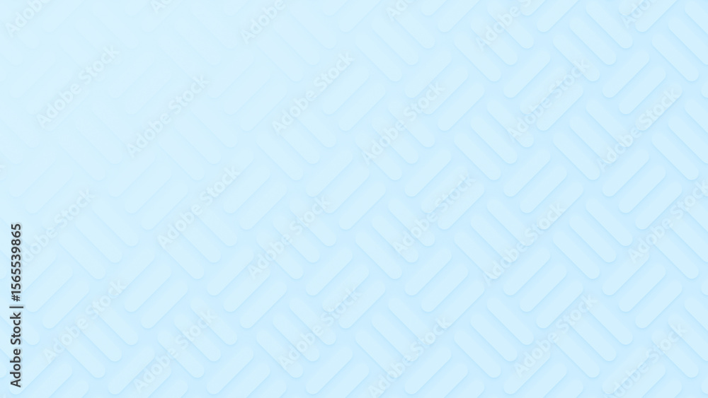 Poster pattern of light blue diagonal geometric shapes with shadow on light blue background. abstract high 