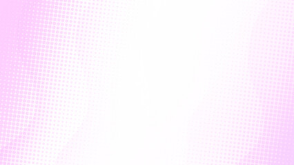 Abstract dotted bright pink halftone background with sheer waves. Vibrant half tone pattern...