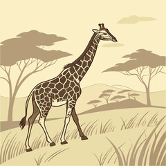 Fototapeta premium Cute zebra cartoon animal character