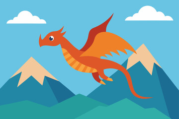 vector illustration of an eagle