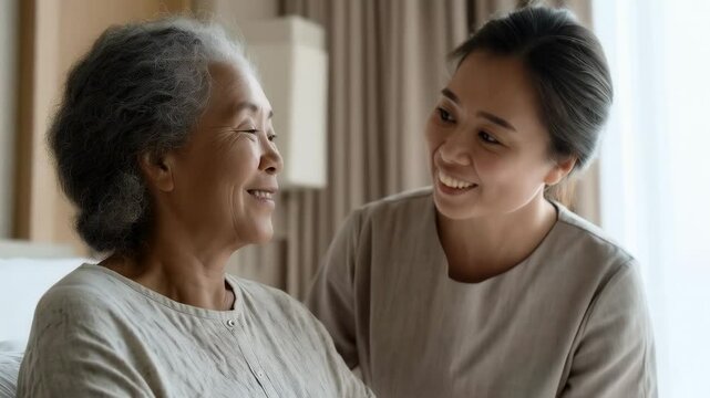 Generations Sharing a Happy Moment