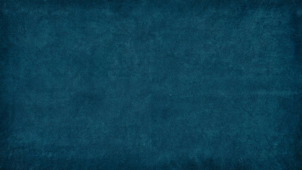 Fototapeta premium Deep teal blue textured background with subtle ripples and a grungy aged surface effect