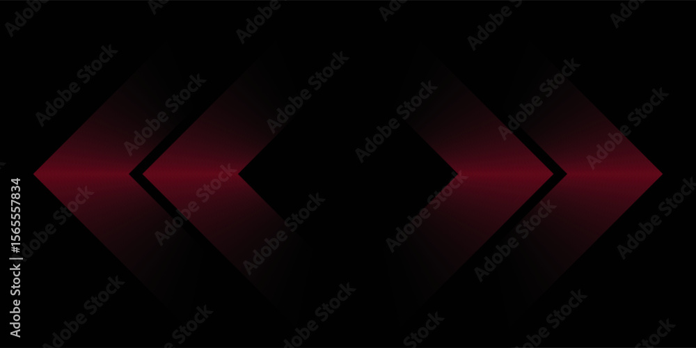 Wall mural 3d glowing red techno abstract background overlap layer on dark space with letter x effect decoratio