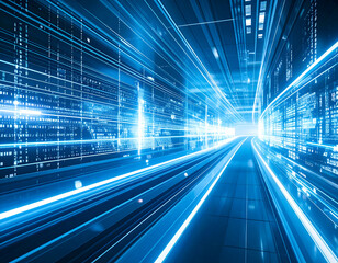 Digital data stream tunnel.