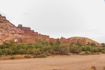 The ancient Kasbah of Ait-Ben-Haddou in Morocco